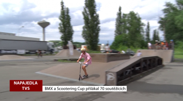 BMX a Scootering Cup přilákal 70 soutěžících