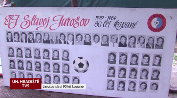 Jarošov slaví 90 let kopané