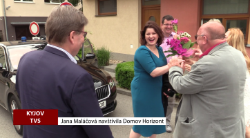 Jana Maláčová navštívila Domov Horizont