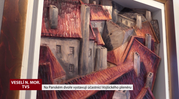 Na Panském dvoře vystavují účastníci Vojšického plenéru
