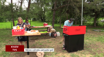 Město vyhrálo zahradní gril