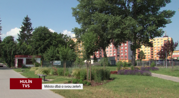 Město Hulín dbá o svou zeleň