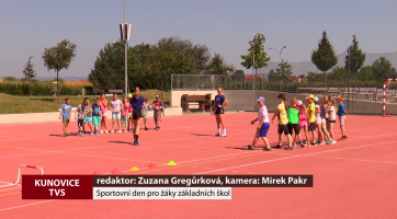 V Kunovicích proběhl sportovní den pro žáky základních škol