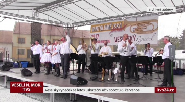 Veselský ryneček se letos uskuteční už v sobotu 6. července