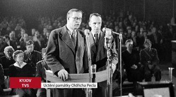 Uctění památky Oldřicha Pecla