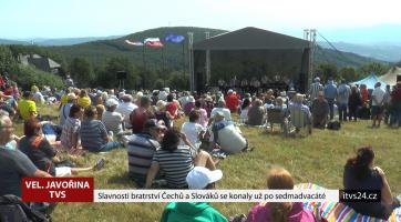 Slavnosti bratrstva Čechů a Slováků navštívili i zástupci Uherského Brodu