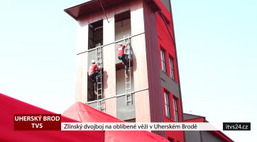 Zlínský dvojboj na oblíbené věži v Uherském Brodě