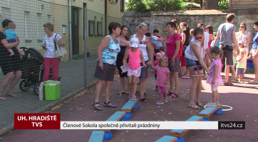 Členové Sokola společně přivítali prázdniny