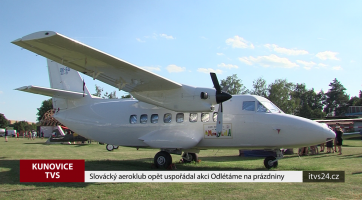 Slovácký aeroklub opět uspořádal akci Odlétáme na prázdniny