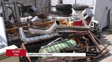 V Kyjově kvalitně třídí odpad