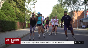 Příští In-line projížďka městem by mohla být soutěžní