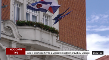 Výročí příchodu Cyrila a Metoděje uctili moravskou vlajkou