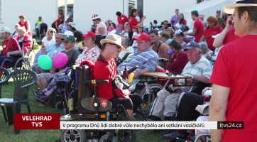V programu Dnů lidí dobré vůle nechybělo ani setkání vozíčkářů