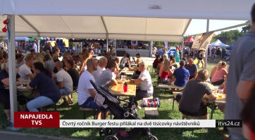 Čtvrtý ročník Burger festu přilákal na dvě tisícovky návštěvníků