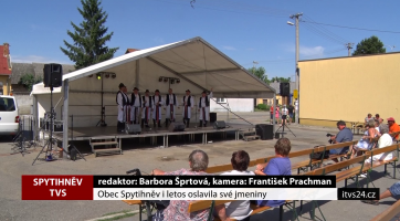 Obec Spytihněv oslavila své jmeniny