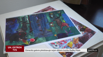 Zámecká galerie představuje nejen dětem tvorbu Radka Pilaře
