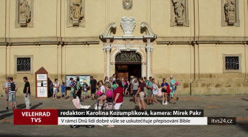 V rámci Dnů lidí dobré vůle se uskutečňuje přepisování Bible