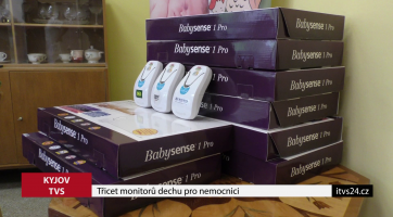 Třicet monitorů dechu pro nemocnici