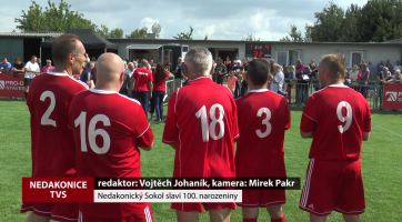 Nedakonický Sokol slaví 100. narozeniny