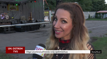 Olga Lounová přinesla svůj optimismus