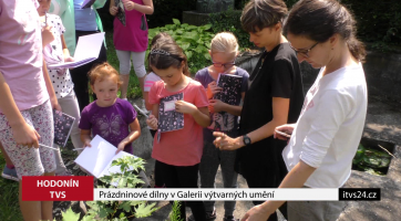 Prázdninové dílny v Galerii výtvarných umění