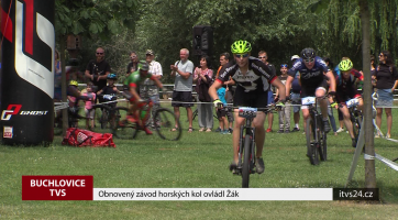 Obnovený závod horských kol ovládl Žák