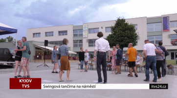 Swingová tančírna na náměstí