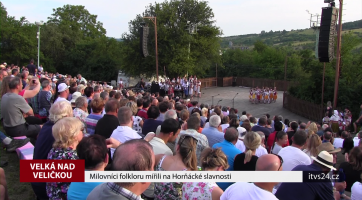 Milovníci folklóru zamířili na Horňácké slavnosti