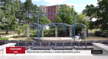 Rekonstrukce amfiteátru v areálu lázeňského parku