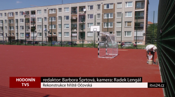 Rekonstrukce hřiště Očovská