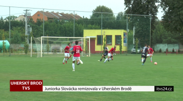 Juniorka Slovácka remizovala v Uherském Brodě