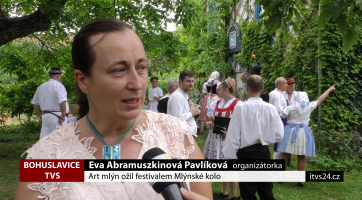 Art mlýn ožil festivalem Mlýnské kolo