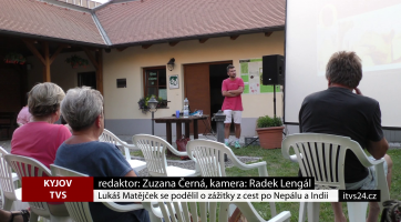 Lukáš Matějček se podělil o zážitky z cest po Nepálu a Indii