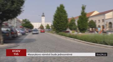 Masarykovo náměstí bude jednosměrné