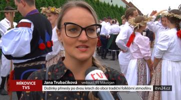 Dožínky v Míkovicích 