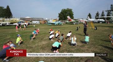 Tábor DDM Uherský Brod patřil cestě kolem světa