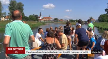 Prázdninové plavby lodí 