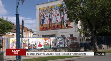 Součástí příprav na Slovácký rok je i výzdoba města