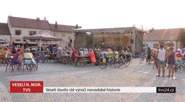 Veselí slavilo sté výročí novodobé historie