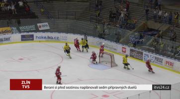 Berani si před sezónou naplánovali sedm přípravných duelů 