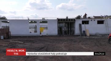 Výstavba víceúčelového sálu 