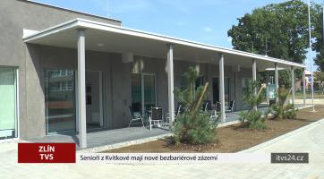 Senioři z Kvítkové mají nové bezbariérové zázemí