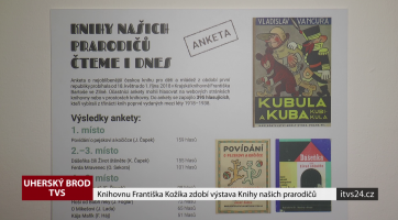 Knihovnu Františka Kožíka zdobí výstava Knihy našich prarodičů