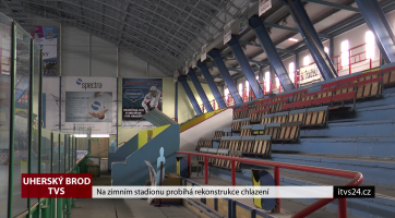 Na zimním stadionu probíhá rekonstrukce chlazení