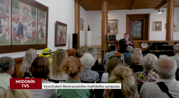 Vyvrcholení Mezinárodního malířského sympozia