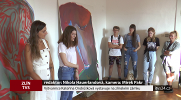 Výtvarnice Kateřina Ondrůšková vystavuje na zlínském zámku