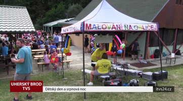 V Uherském Brodě se konal dětský den a srpnová noc 