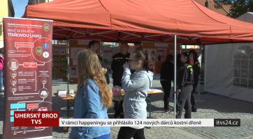 V rámci happeningu se přihlásilo 124 nových dárců kostní dřeně