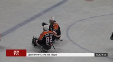 Vysoké výhry zlínských sledge hokejistů řídil Joppa
