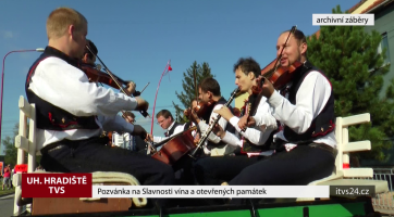 Pozvánka na Slavnosti vína a otevřených památek